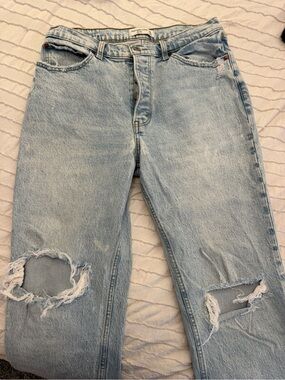 Abercrombie & Fitch The Dad High Rise Jeans